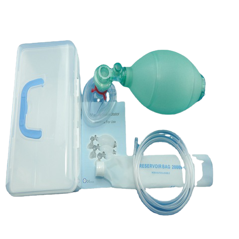 PVC Manual Resuscitator Ambu Bag Pediatric