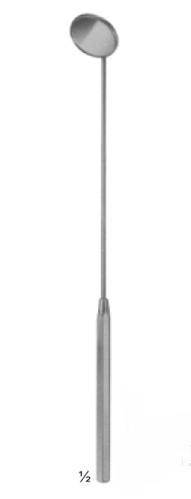 [12835] Mirror NO.5, 20 MM Diameter, Hexagon Handle, 17.5 CM ENT-6772