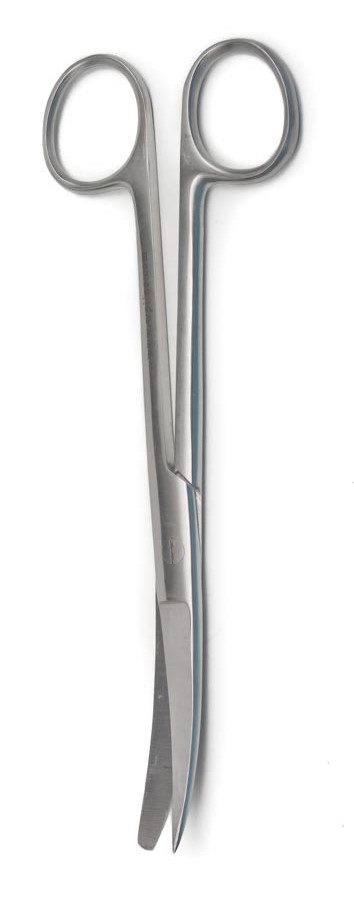 [12849] Operating Sissor 20 CM (Sharp/Blunt) Curved (GN-3128)