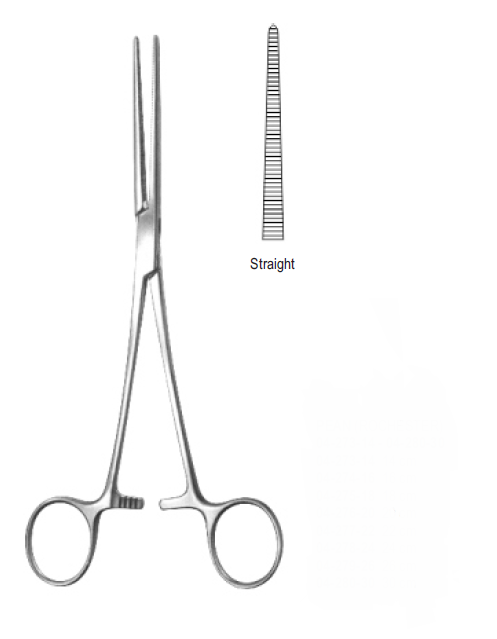 [13194] Pean (Rochester) Forceps Straight 18.5 CM (GN-4228)