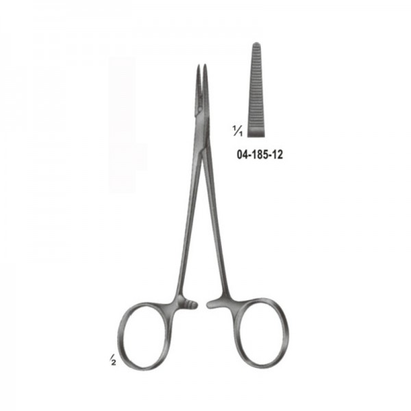 Delicate Halsted-Mosquito Forceps Straight 12.5 CM (GN-4276)