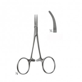 [12899] Delicate Halsted-Mosquito Forceps Curved 18 CM (GN-4281)