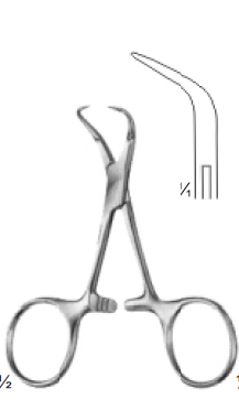 [12906] Backhaus Towel Forceps 9 CM (GN-4333)