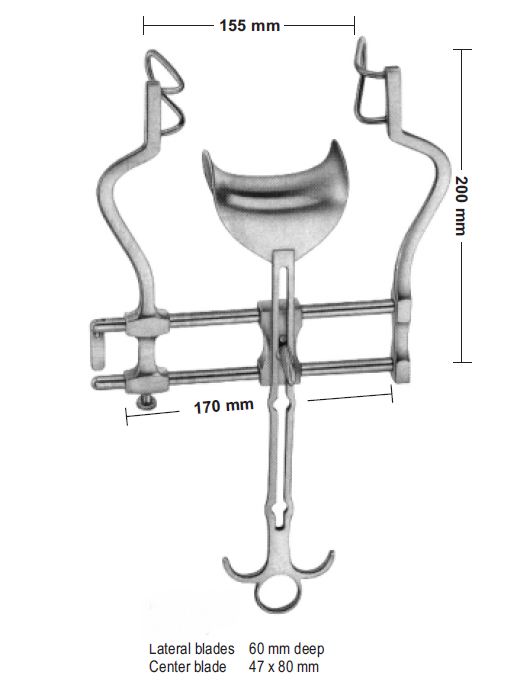 [13246] Balfour Retractor 155x200 MM (GN-4680)