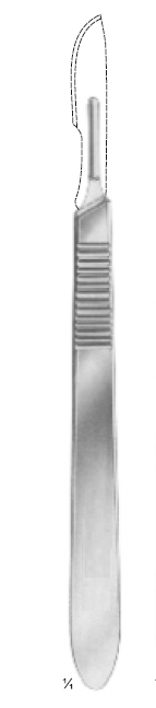 Extra-Long Scalpel Handle NO.3 Straight 21.5 CM (GN-5050)