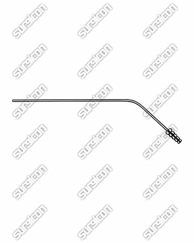 Yasargil Suction Tube 150X2.5 MM, 11 CM J-14-057