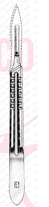 Standard Scalpel Handle NO.4 01-125-04