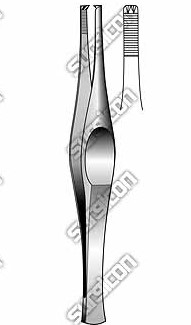 Ferris-Smith Forceps with Teeth, Tungesten Carbide 18 CM J-16-125