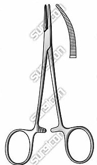 Halsted-Mosquito Forceps Curved 12.5 CM J-17-022