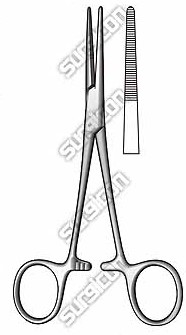 Kelly Artery Forceps Straight 14 CM J-17-043