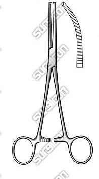 Rochester-Ochsner Forceps With Teeth Curved 20 CM J-17-128