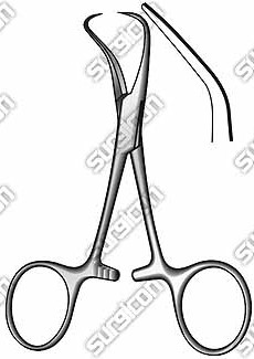 Backhaus Forceps 8 CM J-18-008