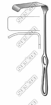 Kocher Retractor 75x30 MM Blade, 23 CM J-19-191