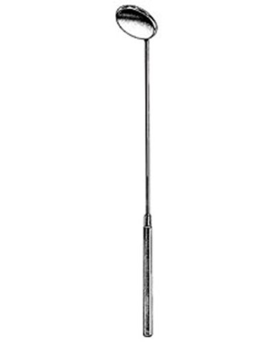 Michel Laryngeal Mirror with Handle 16 MM Diameter, 18.5 CM J-34-1030