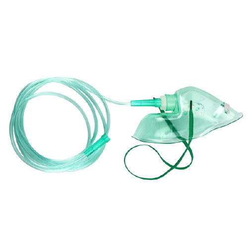 Oxygen Face Mask 2m With Tube Adult