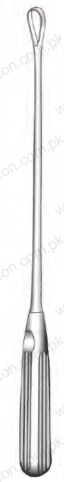 [11759] Recamier-Sims-Bumm Uterine Curette 30 MM tip, 30 CM