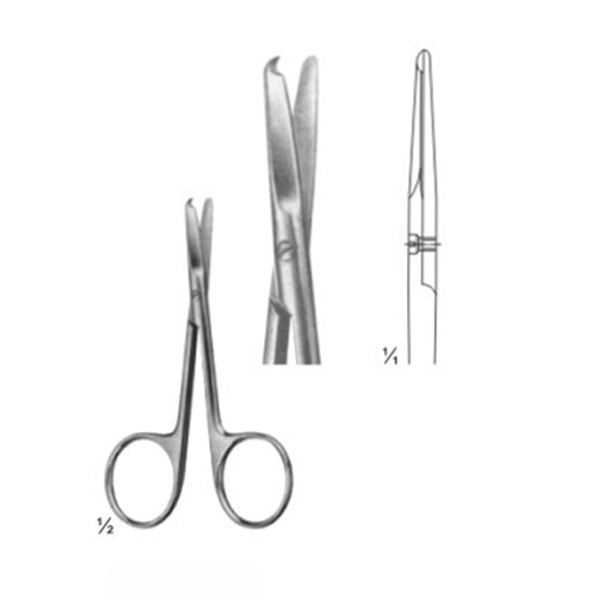 [10994] Littauer Ligature Scissor 13.5 CM 02.336.13