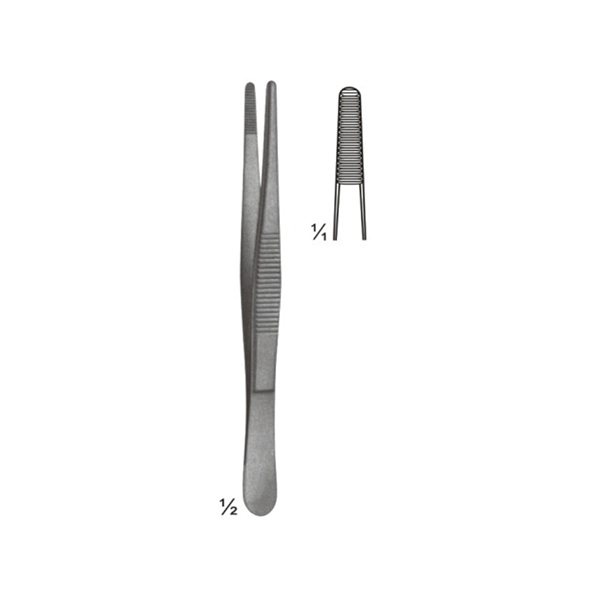 Adson Tissue Forceps 12 CM without teeth  03-117-12/ GN3805