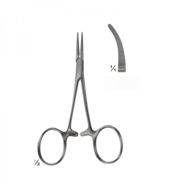 Halsted-Mosquito Forceps Curved 12.5 CM 04-187-12