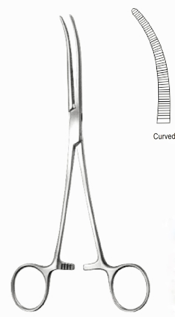 [12645] Pean (Rochester) Forceps Curved 14 CM 04-281-14