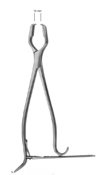 [13335] Lane Forceps 33 CM 10-149-33
