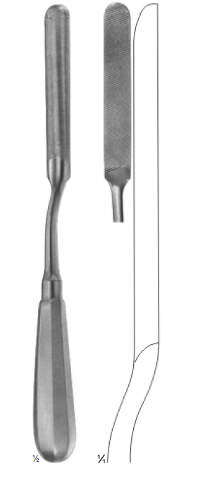 [13342] Bone File and Rasps 24 CM 10-813-24
