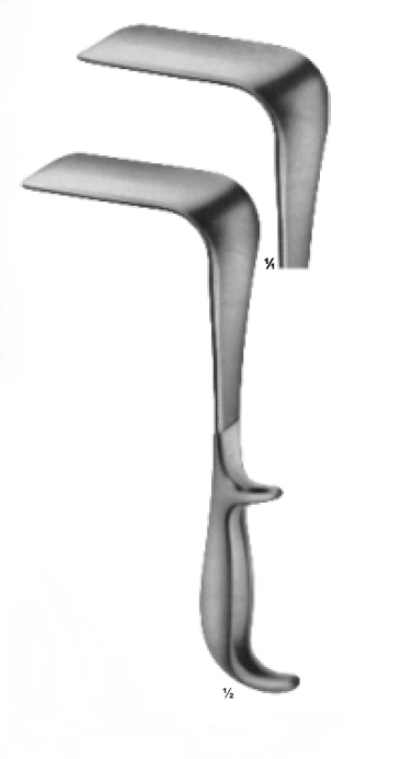 [13554] Doyen Vaginal Retractor 160x60 MM 23.5 CM 16-189-60