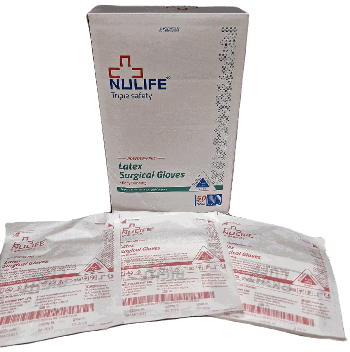 [10390] Surgical Gloves Powder Free (6 1/2)