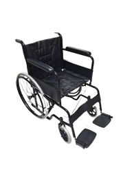 Steel Wheelchair FS 875-46 "Leather Seat"