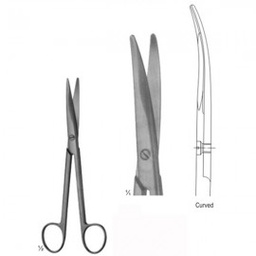 [13187] Mayo Scissor 14.5 CM Curved (GN-3187)