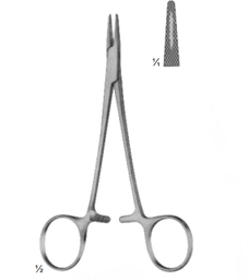 [12868] Mayo-Hegar Needle Holder  Heavy and Fine Serrated 14.5 CM (GN-3501)