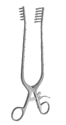 [12910] Weitlaner Retractor 5x6 Deep Prongs BLunt 25.5 CM (GN-4759)