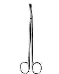 [12511] Metzenbaum Scissor 23 CM Curved J-22-074 (02.232.23)