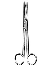 [10542] Mayo Operating Scissor 15 CM Curved J-22-105