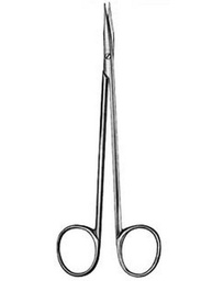 [10976] Reynolds Dissecting Scissor 18 CM Curved J-22-196