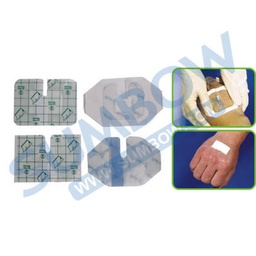 [13521] PU Transparent IV Cannula Dressing 6cm x 7cm without Pad, Frame Type