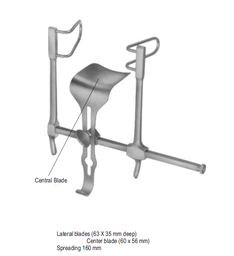 [12646] Gosset Abdominal Retractor 63x35 MM Blade RJ-352-00/J19-354