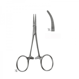 [12641] Halsted-Mosquito Forceps Curved 12.5 CM 04-187-12