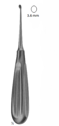 [13332] Volkmann Curette 3.6 MM 17 CM 10-587-03