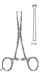 [13549] Allis Tissue Forceps 5x6 Teeth 25.5 CM 14-105-25